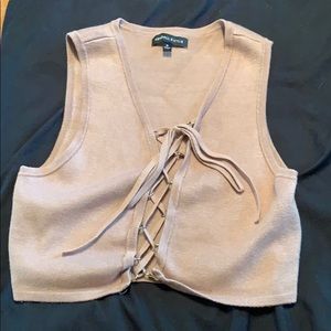 tie up crop top from PacSun
